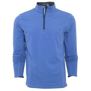Greyson 1/4 Zip (Tate Mockneck Quarter-Zip (Honeycreeper)) size Small